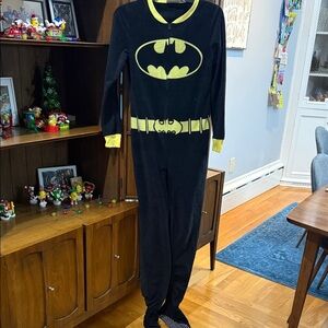 Black and Yellow Batgirl Onesie pajama-So